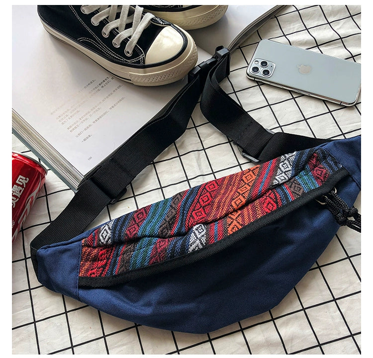 Mini unisex crossbody, lightweight shoulder bag with adjustable shoulder strap