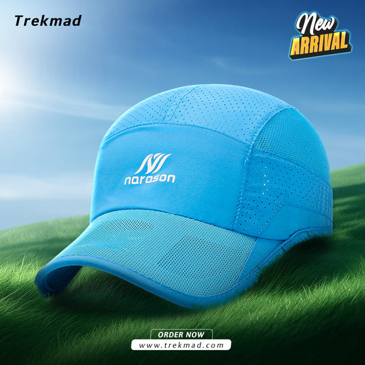 Breathable outdoor quick dry summer cap