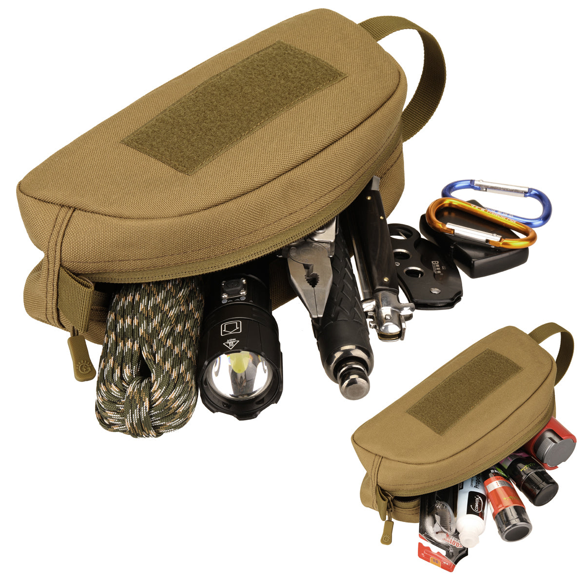Camouflage Portable toiletry and Storage bag multifunctional travel tactical Bag