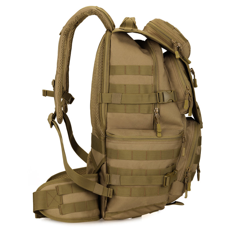 50L Hiking and mountaineering, large capacity military tactical backpack