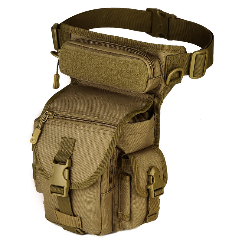 Outdoor equipment motorized  tactical leg bag