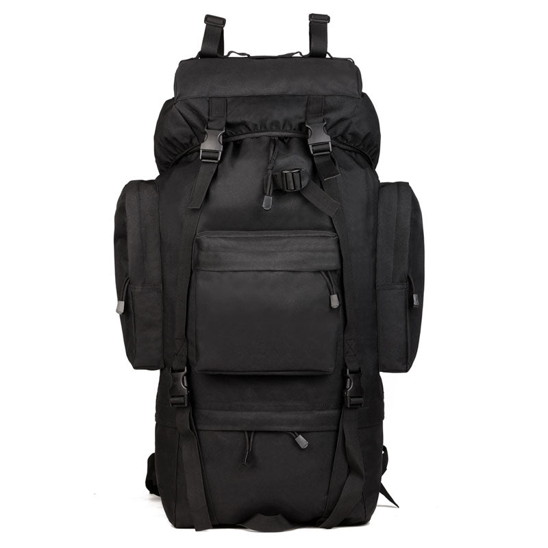 65L Large capacity waterproof mountaineering tactical backpack with shoe compartment