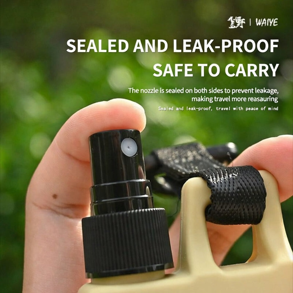 Portable 80ml Travel Spray Bottle for Sanitizer and Alcohol