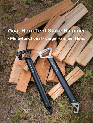 Universal Aluminum Alloy Tent Hammer Camping Stake Puller Tool Kit