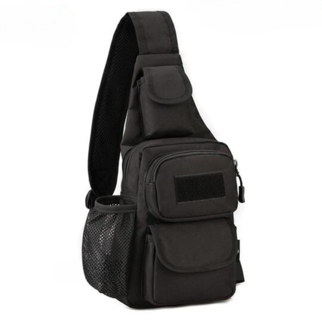 Multifunctional outdoor tactical shoulder bag with adjustable strap