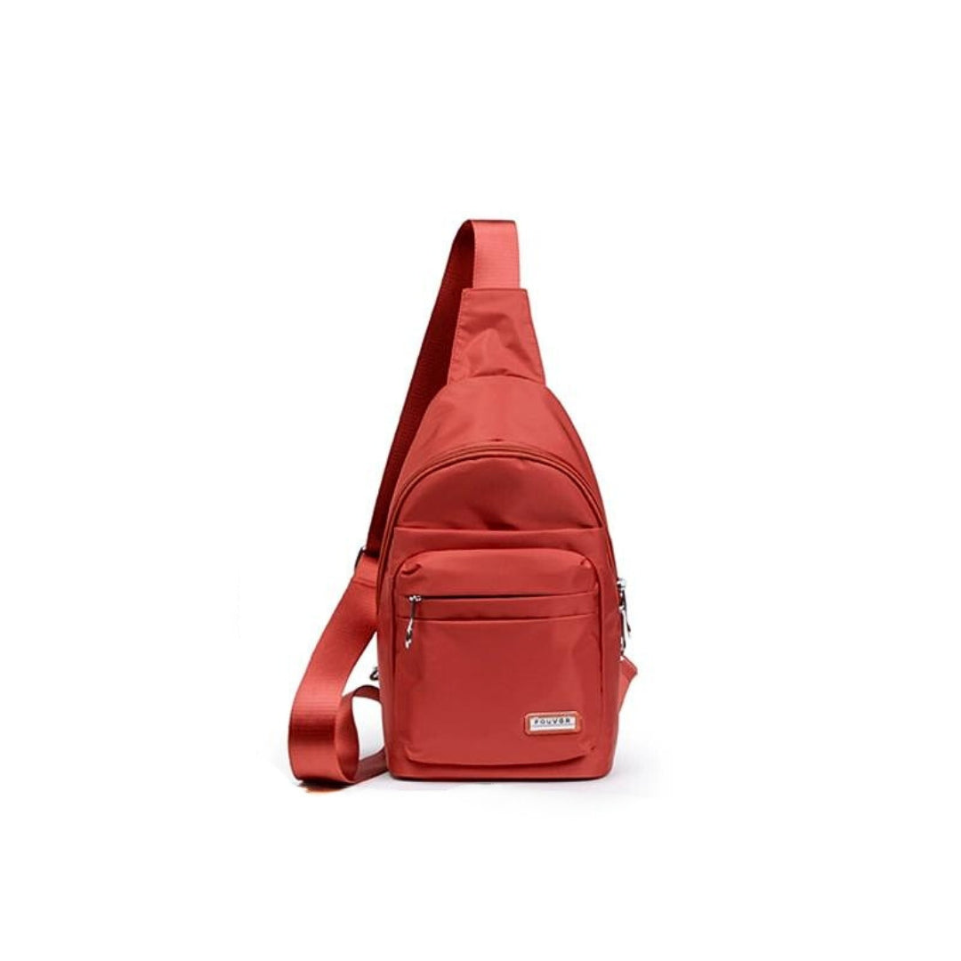 Solid-color crossbody bag, women's tide oxford cloth shoulder bag for travel