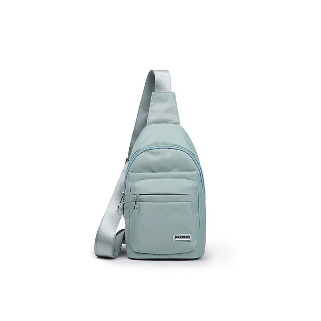 Solid-color crossbody bag, women's tide oxford cloth shoulder bag for travel