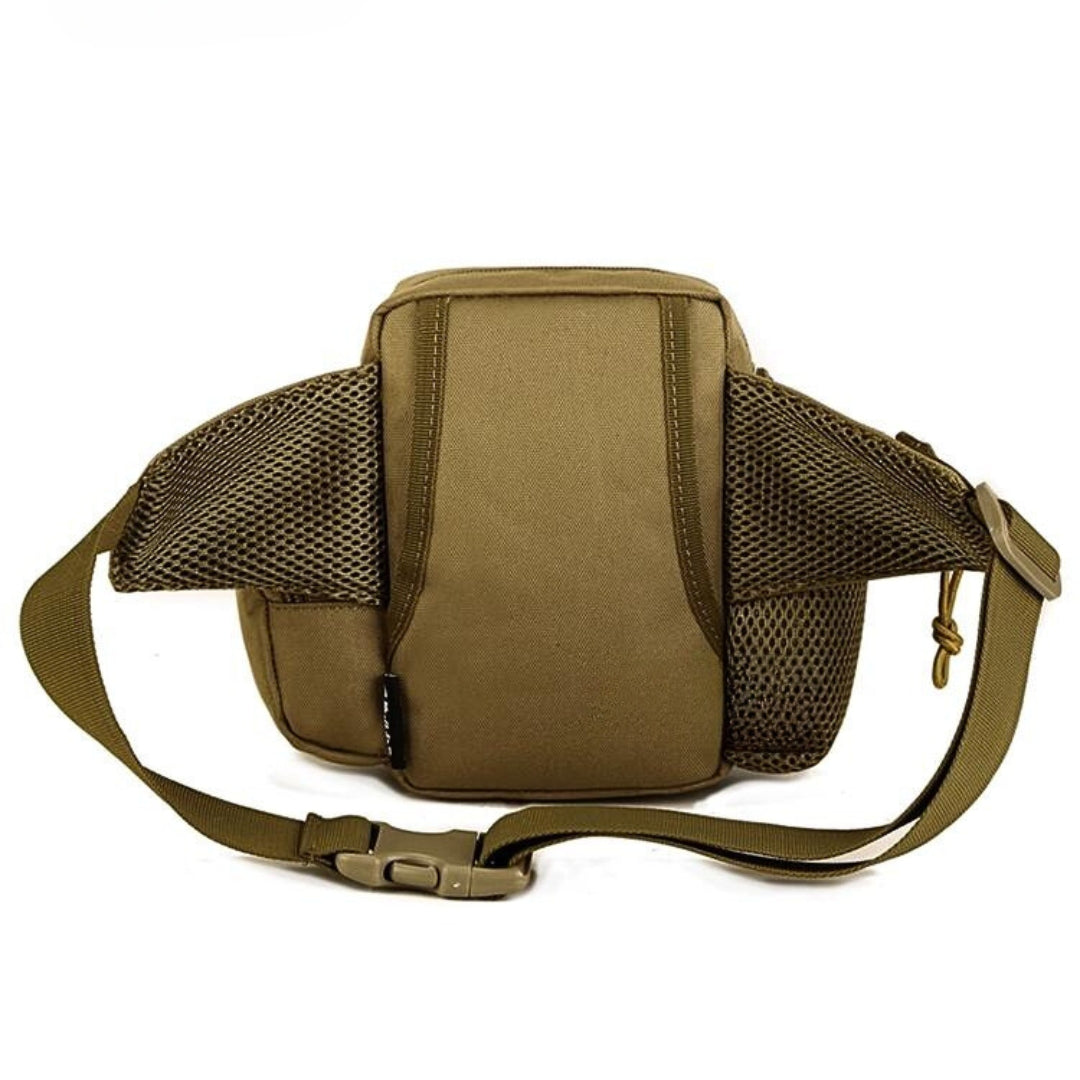 Outdoor tactical waist belt bag men's multifunctional water bottle waist bag for travel