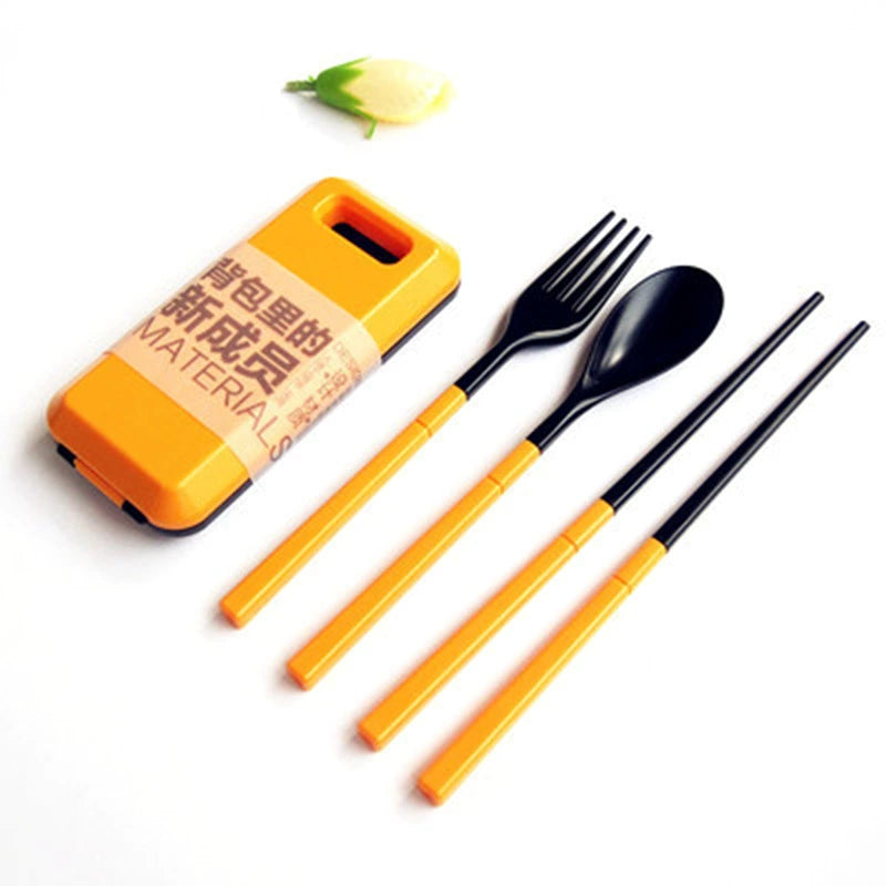 3 In 1 Portable Tableware Set