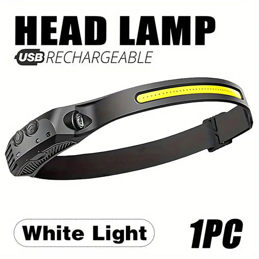 Smile Shark Outdoor Single Stripe Bright LED Patrol Search Headlight
