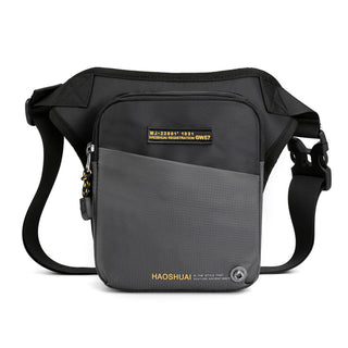 Men's Waterproof Nylon Waist Pack Chest Bag 6804