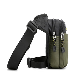 Men's Waterproof Nylon Waist Pack Chest Bag 6804