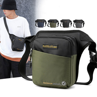 Men's Waterproof Nylon Waist Pack Chest Bag 6804