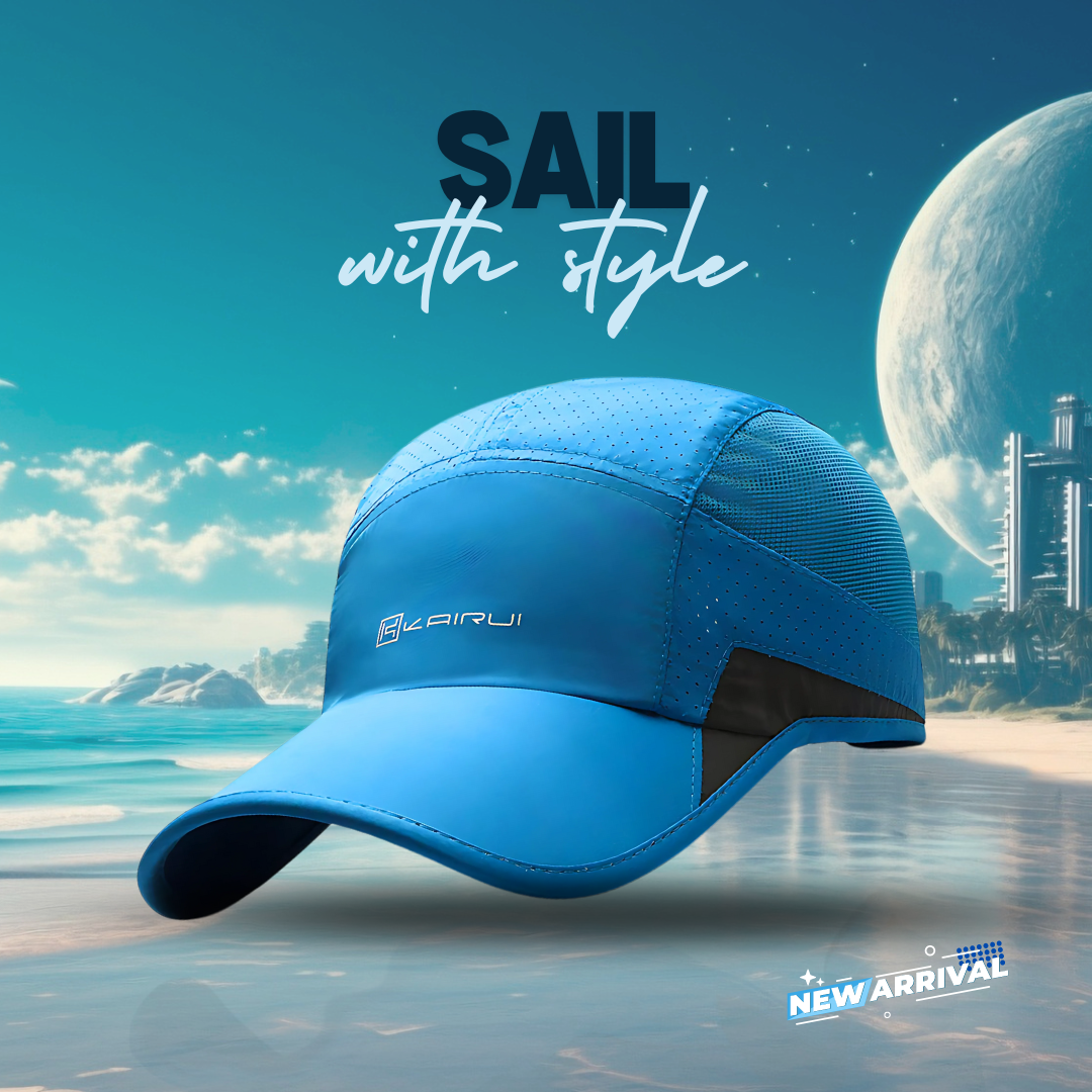 Summer outdoor quick-dry, breathable, light sports cap