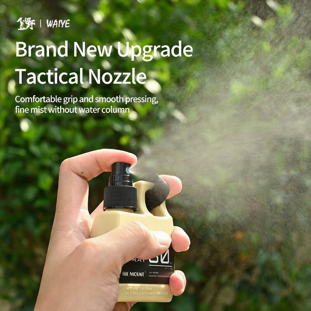 Portable 80ml Travel Spray Bottle for Sanitizer and Alcohol