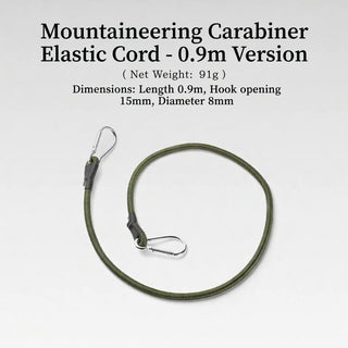 ISE MOUNT 8mm Elastic Camping Strap Luggage Tent Rack Hook