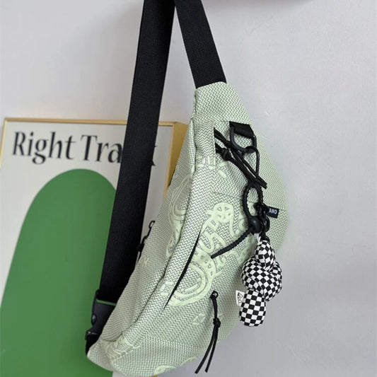 উচ্চমানের ক্রসবডি ব্যাগ, হালকা ওজনের প্রতিদিনের ব্যাগ, বিনামূল্যে দুল সহ মেসেঞ্জার ব্যাগ