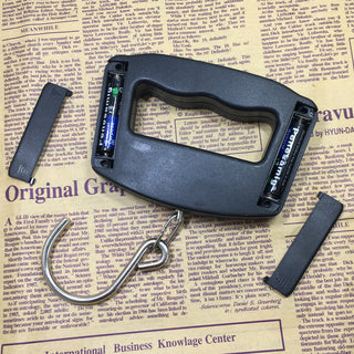 GH-A10 Portable Electronic Luggage Scale 50kg Backlit Display Hook