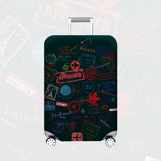 Travel Luggage Cover Washable Suitcase Protector Anti-Scratch Cover