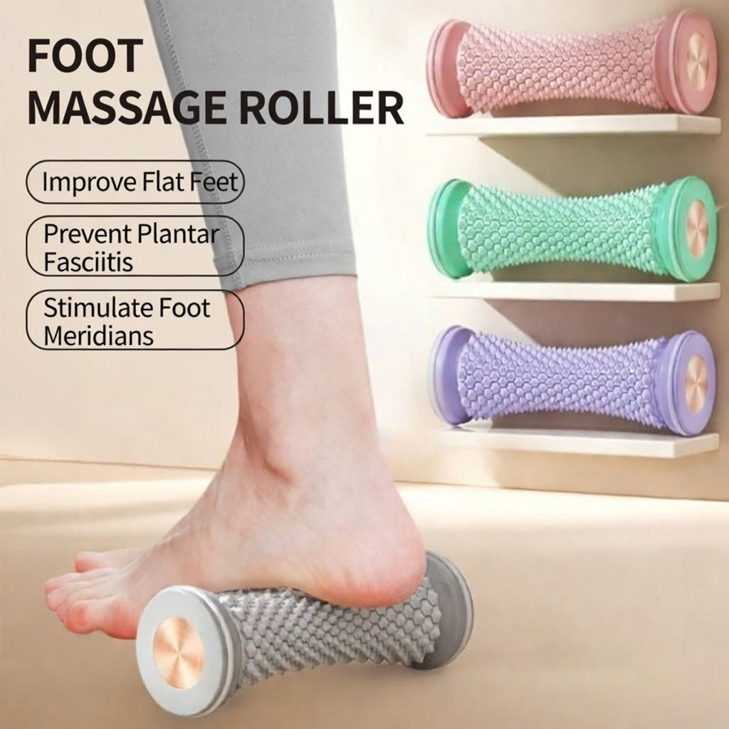 Ergonomic Foot Massage Roller for Plantar Fasciitis Arch Muscle Relief