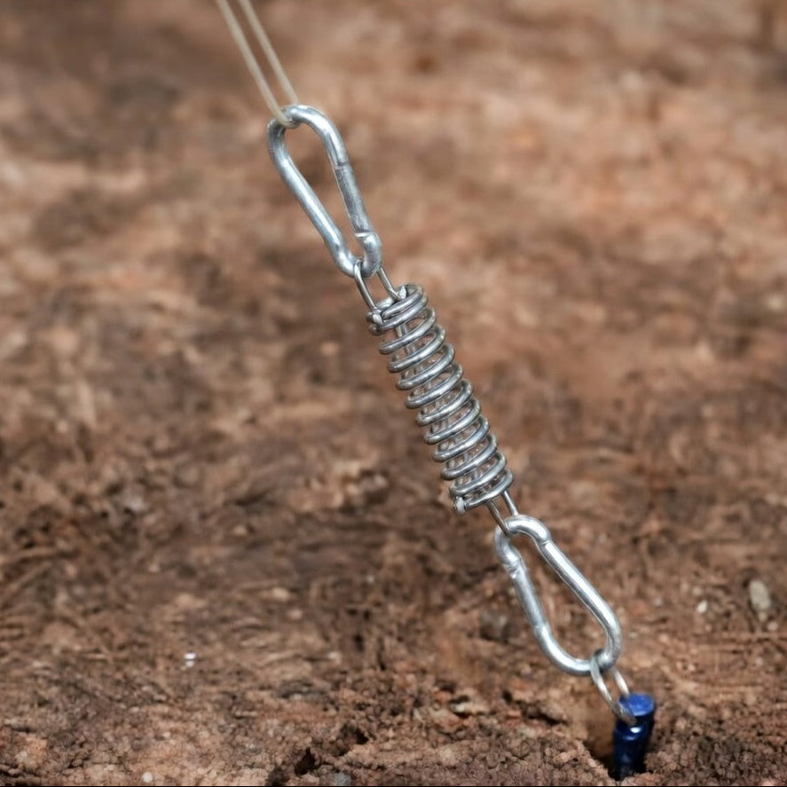 DAWN TRIP Stainless Steel Tent Spring Buckle Wind Rope Hook