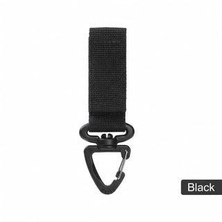 Tactical 360-Degree Rotating Triangle Backpack Carabiner Keychain Survival Tool