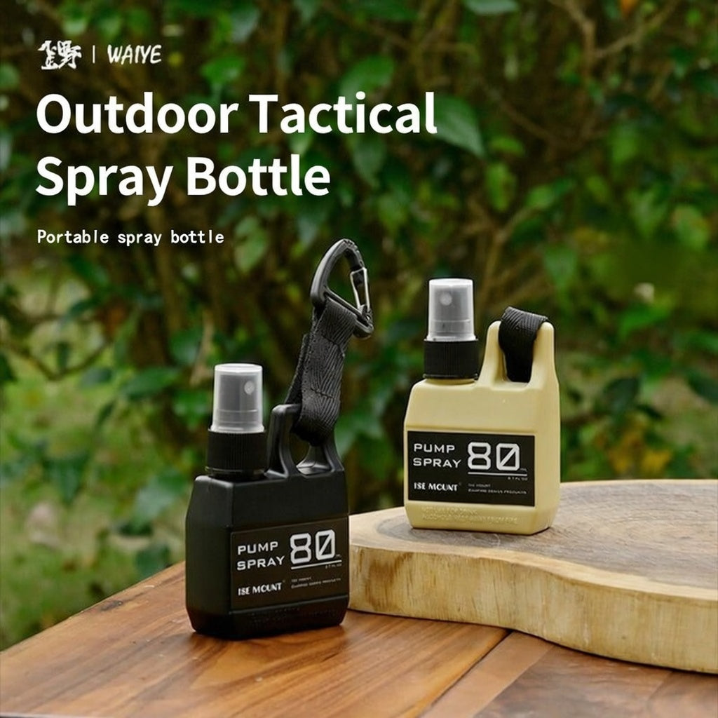 Portable 80ml Travel Spray Bottle for Sanitizer and Alcohol