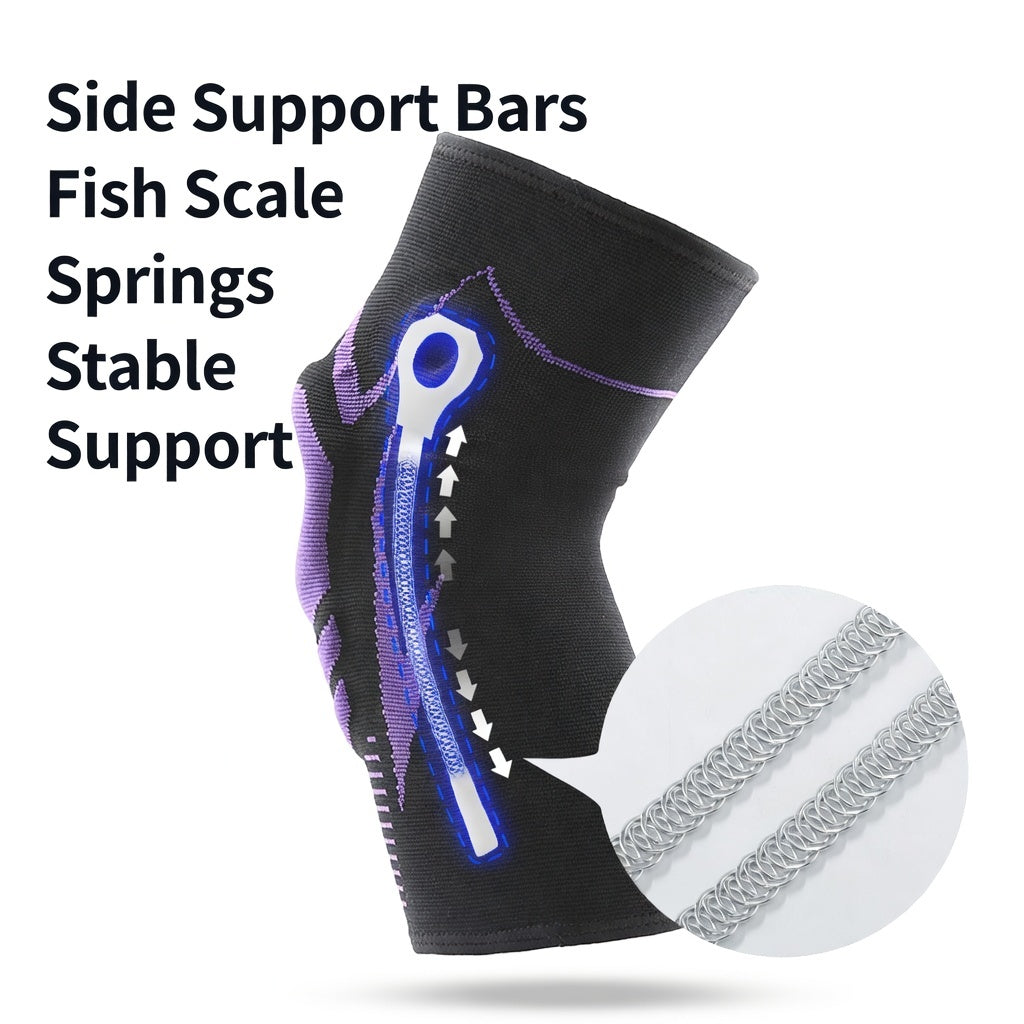 REXCHI Elastic Compression Leg Sleeves for Basketball Running and Cycling