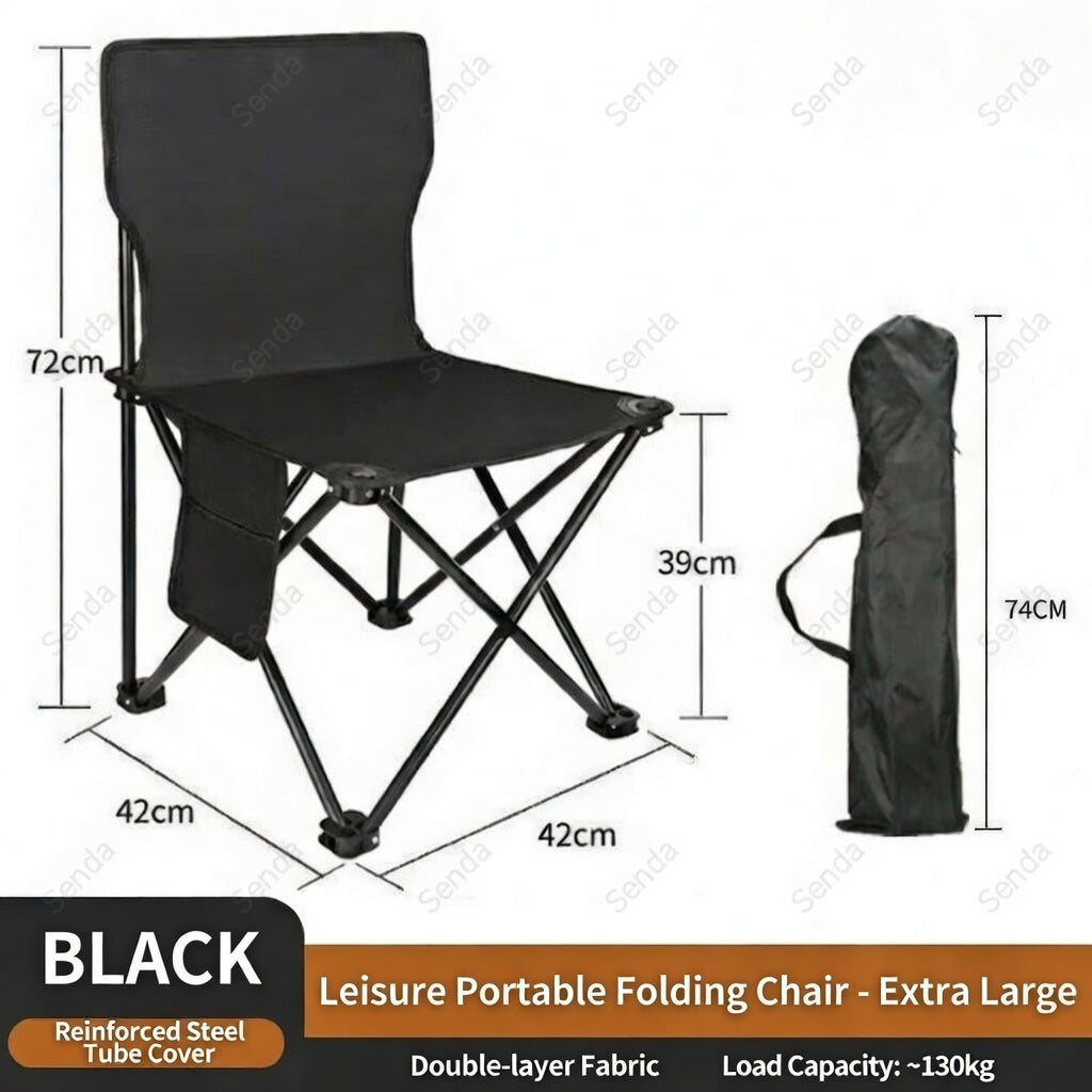 Portable Folding Camping Chair for Outdoor Picnic Dining