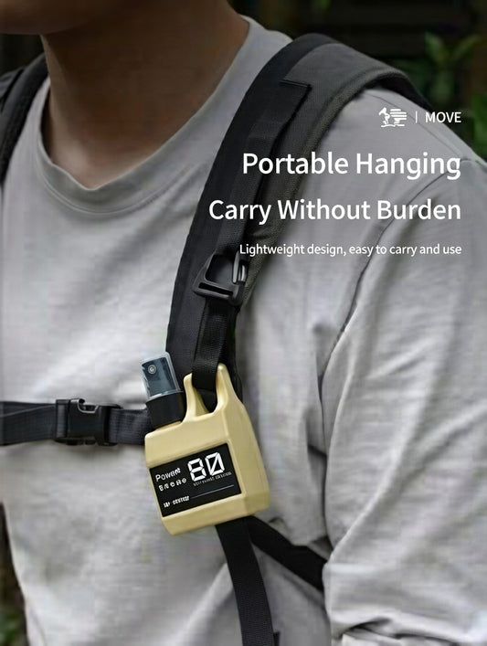 Portable 80ml Travel Spray Bottle for Sanitizer and Alcohol