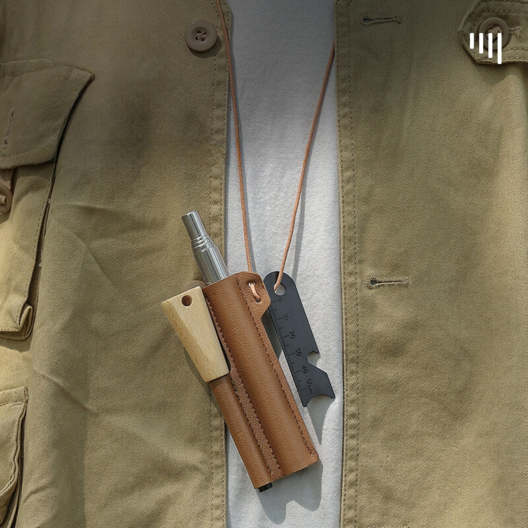 Outdoor Camping, Survival Tools Waterproof Magnesium Ignite Starter.