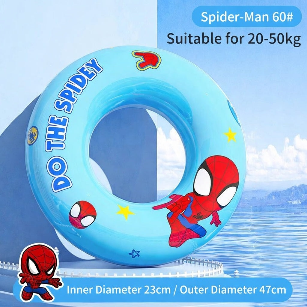 Durable Thickened Inflatable Swimming Ring for Kids and Adults Water Fun