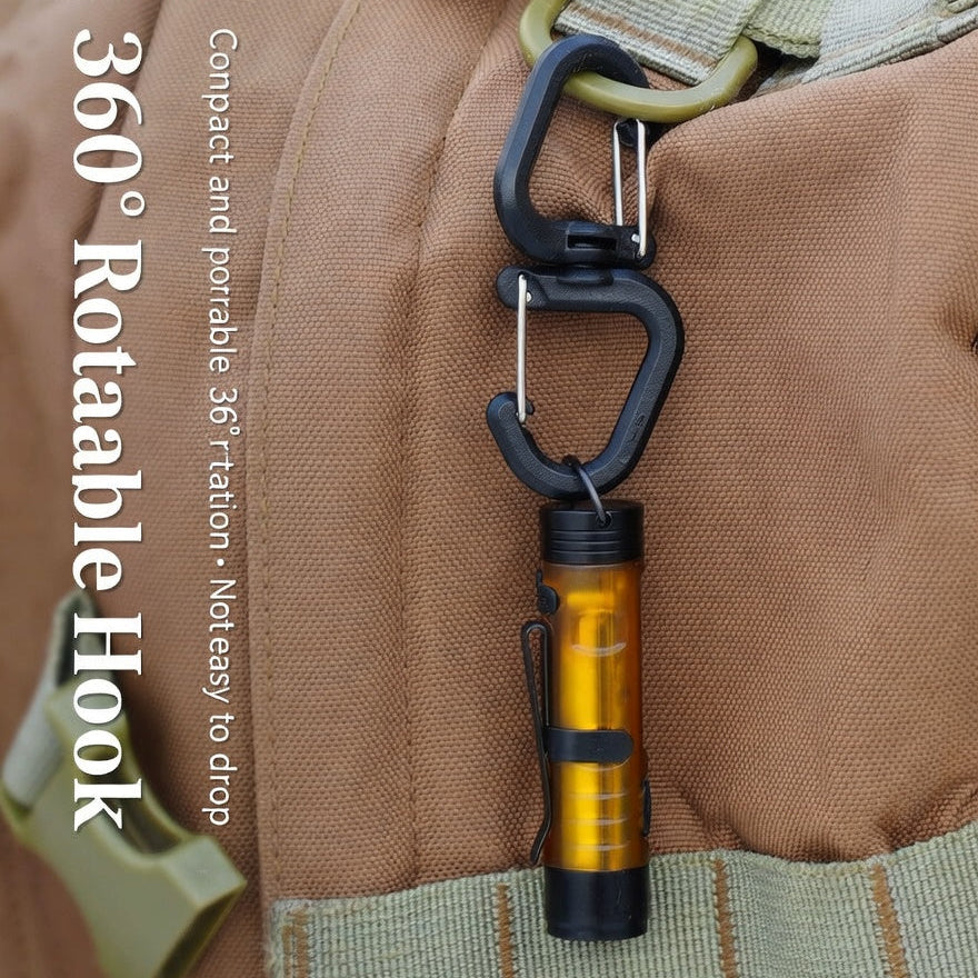 ISE MOUNT Portable 360 Rotary Hook S Hook Multifunction Buckle