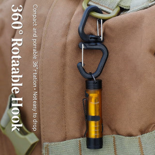 ISE MOUNT Portable 360 Rotary Hook S Hook Multifunction Buckle