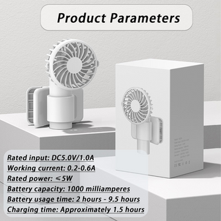 Multifunctional USB Outdoor Portable Clip Stand Handheld Mini Electric Fan