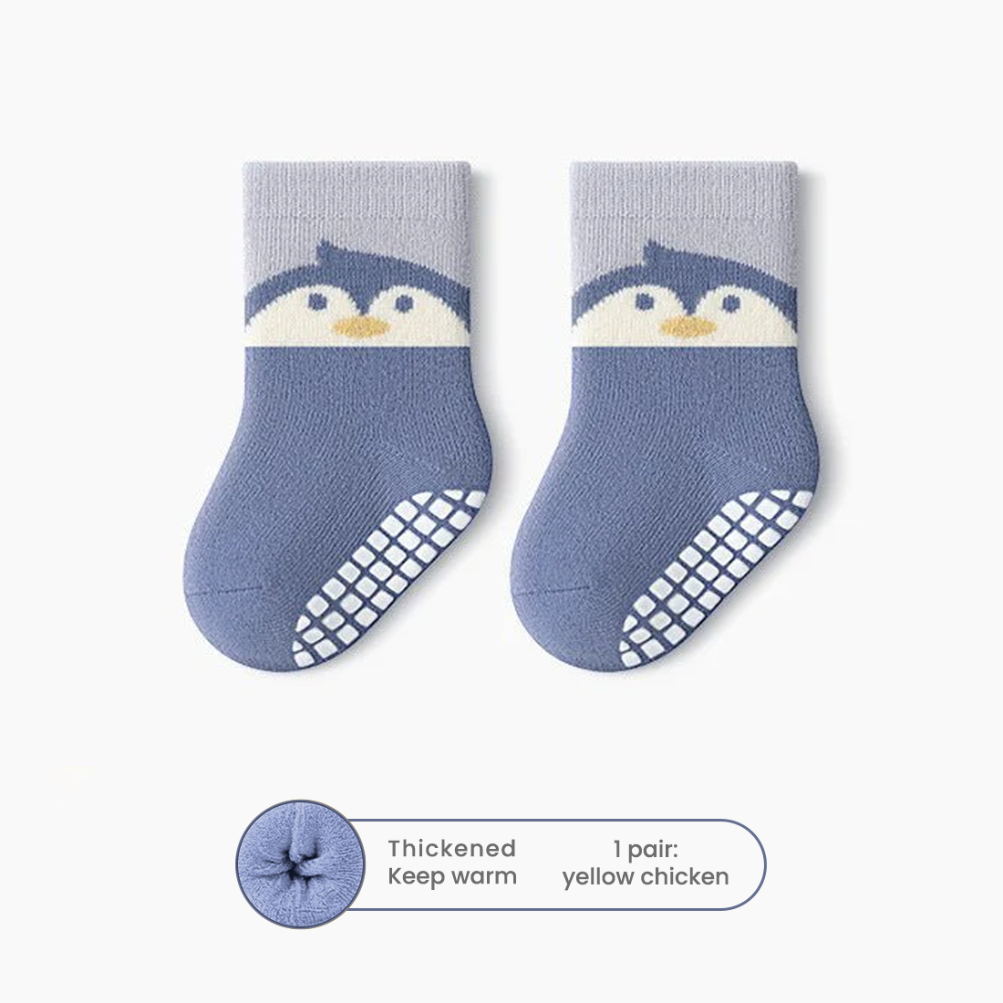Anti-Slip High Quality Padded Floor Socks For Kids