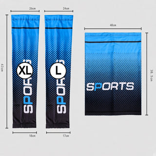 Silk Cycling Arm Sleeves Sun Protection