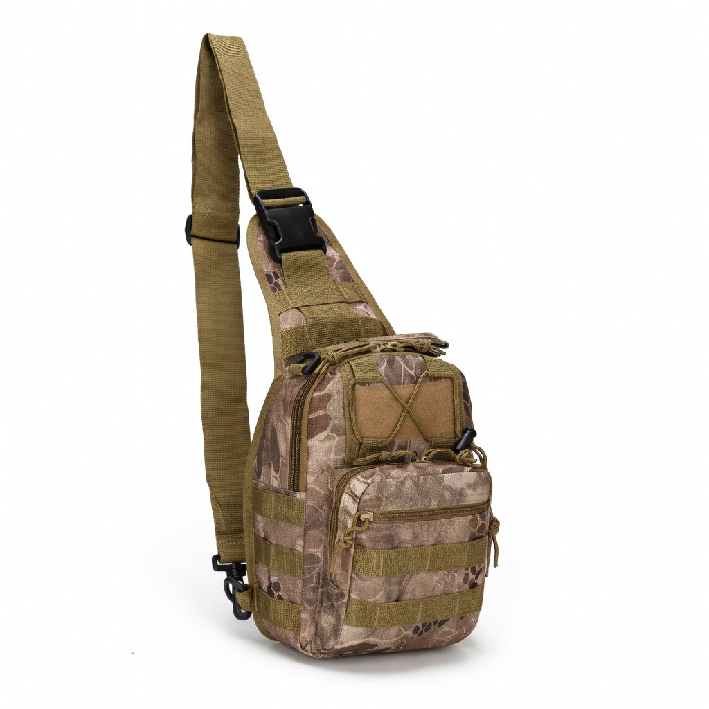 Military Tactical Shoulder Bag Outdoor Sport Hiking Camping Sling Backpack