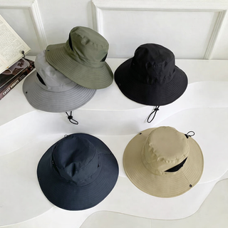 Summer quick-drying breathable outdoor travel bucket hat