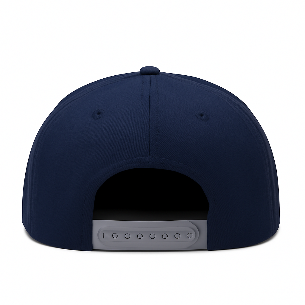 Embroidered Anchor Patch Snapback Cap