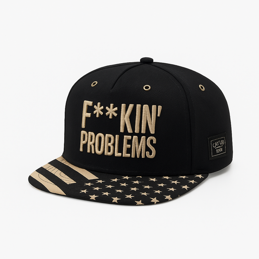 Modern Streetwear with Embordered Snapback Cap
