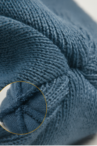 Embossed knitted fleece warm woolen winter riding hat