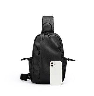 Trendy Waterproof Men’s Chest Crossbody Bag Travel Shoulder Pack