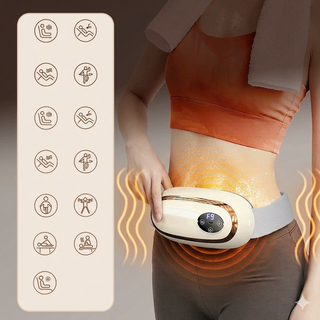 Electric Abdominal Vibration Massager and Waist Slimming Fat Blasting Machine