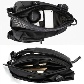 Men's Waterproof Nylon Crossbody Bag