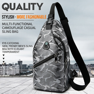Trend One-Shoulder Men's Chest Bag Korean Style