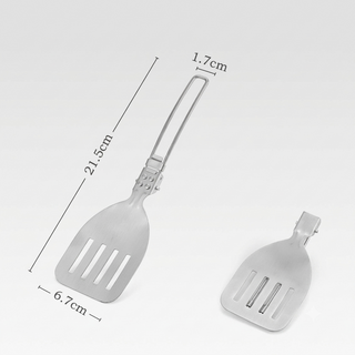 ISE MOUNT Stainless Steel Camping Travel Tableware Utensil Set Foldable Kitchenware