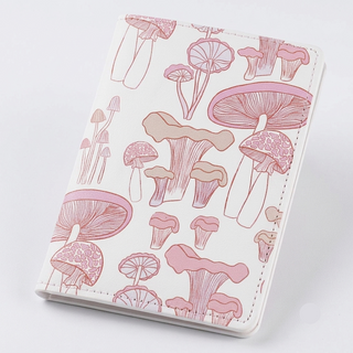 PU leather print Travel Passport Cover Card ID Holder
