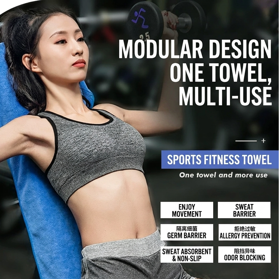 Sports Universal Quick Dry Sweat Towel for Gym