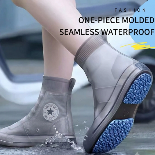 Non-Slip Silicone Shoe Covers Mid-Tube